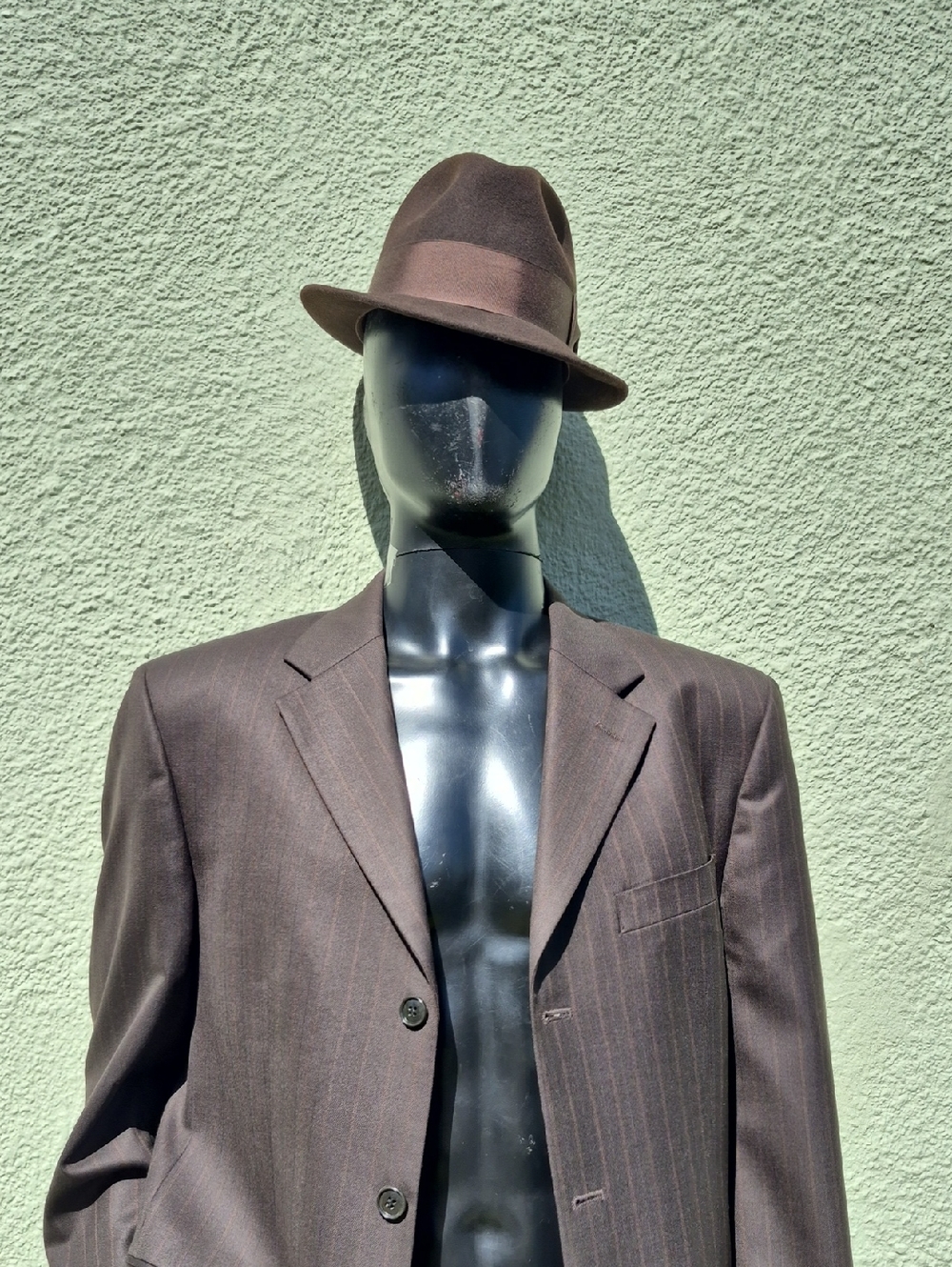 Jones New York (Mexico) Men's Dark Brown Wool/Cashmere Blend Vintage Blazer